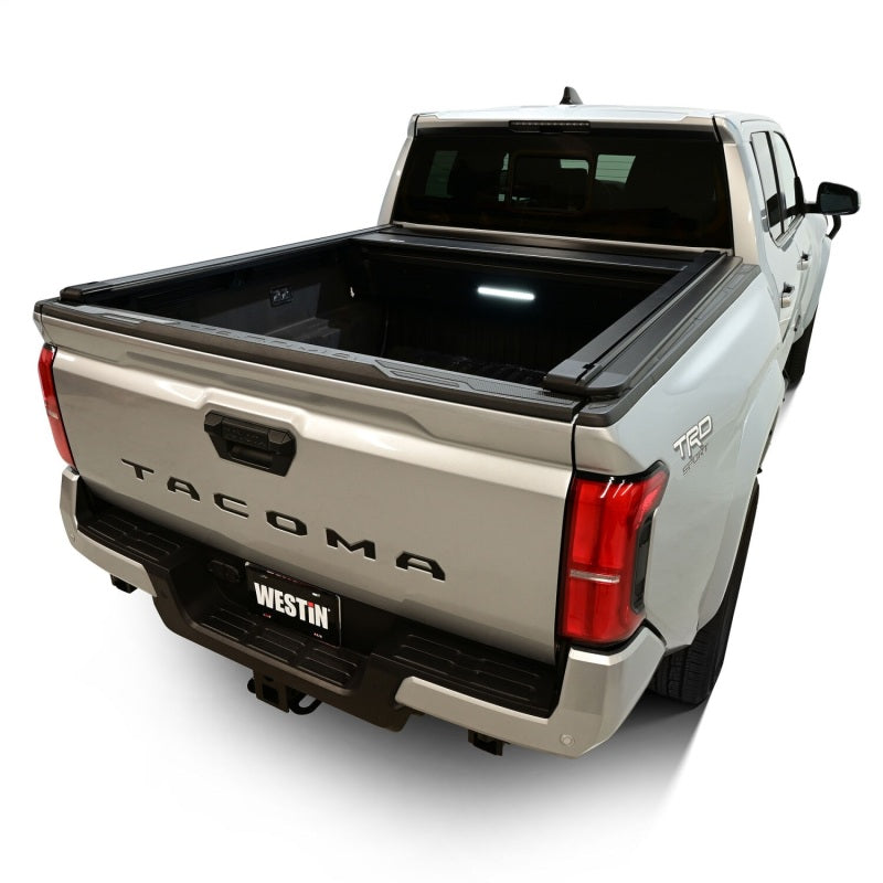Westin 19-52785 24-26 Toyota Tacoma 5ft. Bed Electric Retractable Tonneau Cover - Black