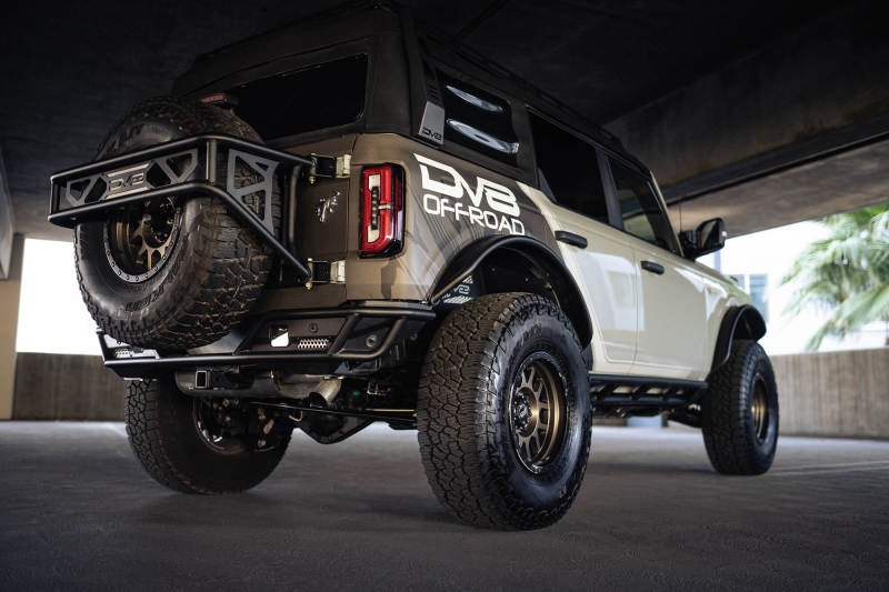 DV8 Offroad RBBR-04 21-23 Ford Bronco Competition Series Rear Bumper