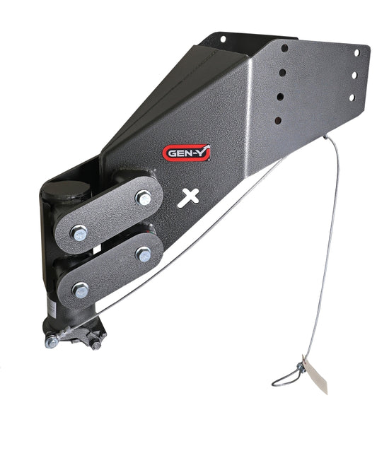 GEN-Y Hitch GH-8056AL Gen-Y Executive Torsion-Flex Auto Rhino 5th Wheel Pin Box Rep w/Gooseneck 2-5/16in Coupler