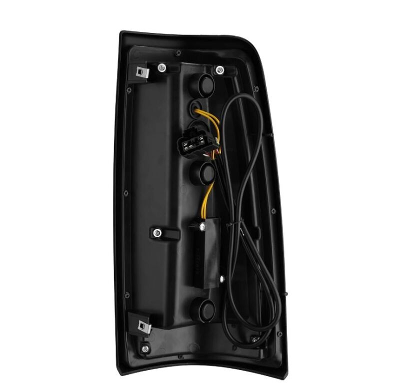 AlphaRex 620005 99-06 Chevrolet Silverado Sierra LUXX-Series LED Tail Lights Alpha-Black