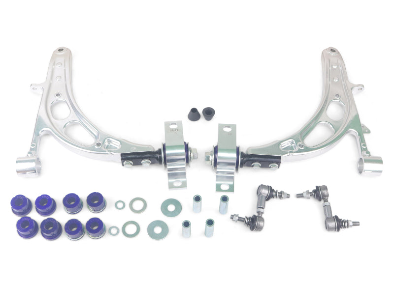 Superpro ALOY0020K SuperPro 02-05 Subaru Impreza WRX / 04-06 WRX STI Front Lower Alloy Control Arm Kit