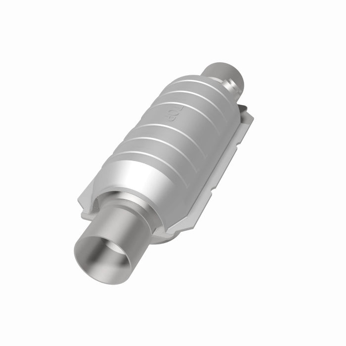 Magnaflow 51304 MagnaFlow Conv Univ 2in Inlet/Outlet Center/Center Round 11in Body L x 5.125in W x 15in Overall L