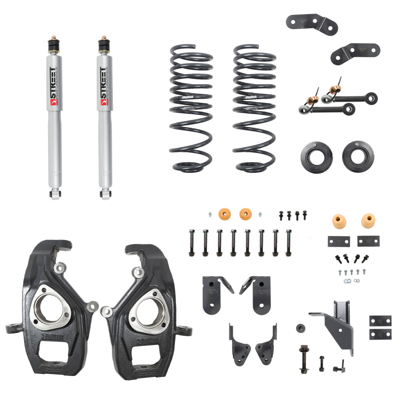 Belltech 1060SP LOWERING KIT 2019+ RAM 1500 2WD/4WD -2in F / 3-4in R