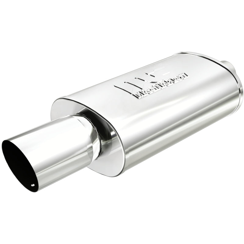 Magnaflow 14827 MagnaFlow Muffler W/Tip Mag SS 14X5X8 2.25/4.
