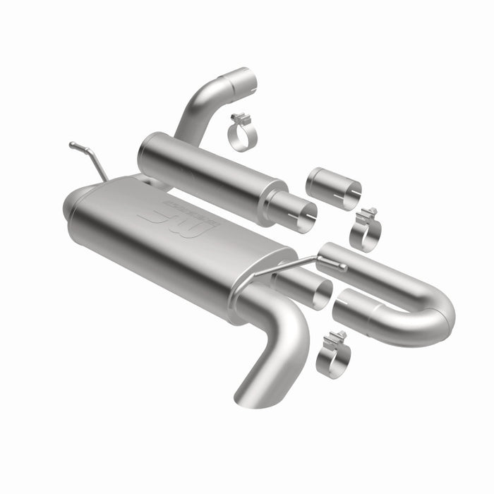 Magnaflow 19620 MagnaFlow 18-23 Jeep Wrangler JL 2.0L/3.6L Overland Series Axle-Back Exhaust