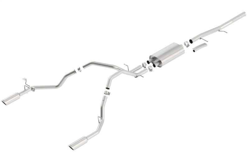 Borla 140429 09-11 Chevrolet Silverado / 09-11 GMC Sierra S-Type SS Catback Exhaust