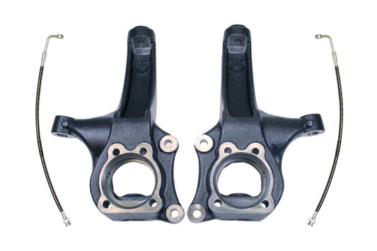 Maxtrac 700440 MaxTrac 15-16 Chevrolet Colorado 2WD 4in Front Lift Spindles w/Extended DOT Compliant Brake Lines
