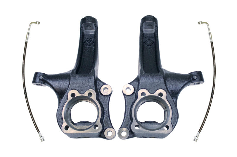 Maxtrac 700440 MaxTrac 15-16 Chevrolet Colorado 2WD 4in Front Lift Spindles w/Extended DOT Compliant Brake Lines