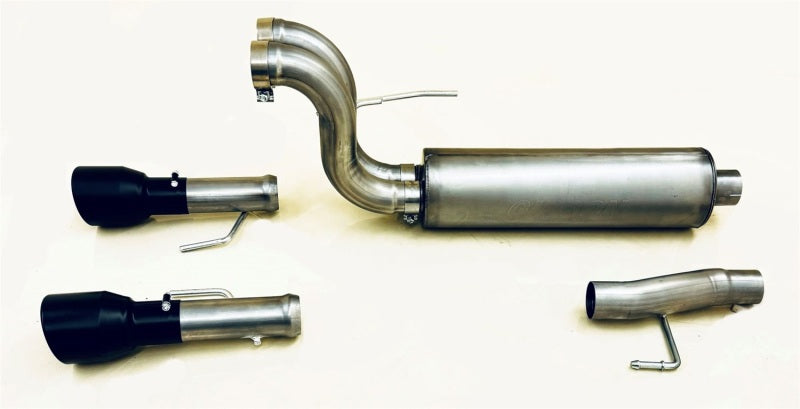 Gibson 69226B 2024 Ford F150 5.0L Black Elite Stainless Steel Split Rear Exhaust