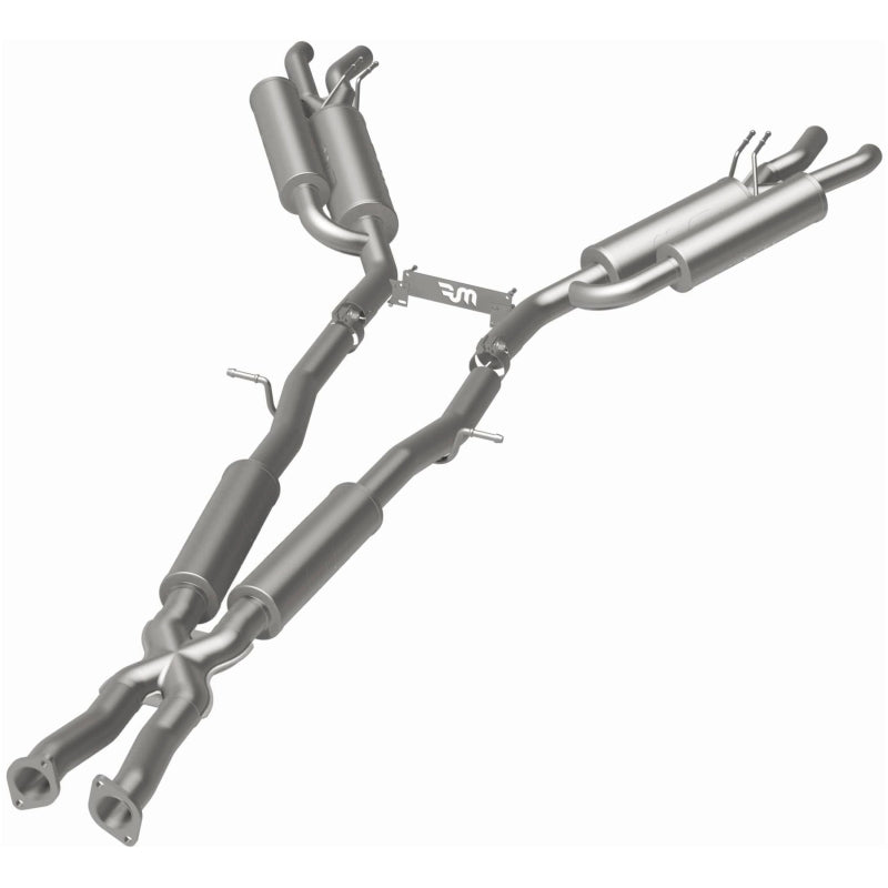 Magnaflow 19406 MagnaFlow 2018 Kia Stinger V6 3.3L (Reuse Fascia Tips) Stainless Cat Back Perf Exhaust