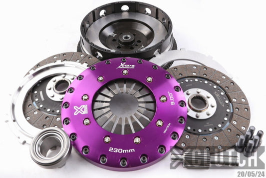 XCLUTCH XKBM23596-2G XClutch 2011 BMW 1 Series M Base 3.0L 9in Twin Solid Organic Clutch Kit (6 Bolt/PB in Flywheel)