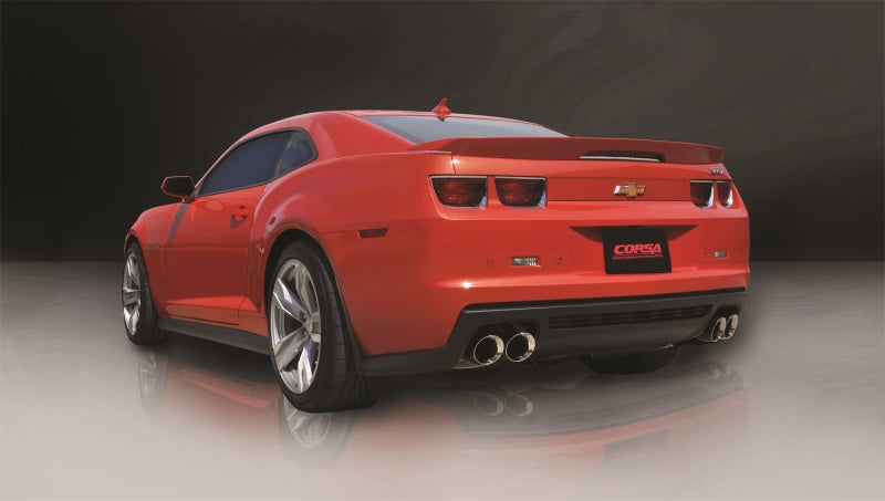 CORSA Performance 14971 Corsa 2012-2015 Chevrolet Camaro Coupe ZL1 6.2L V8 Polished Sport Cat-Back + XO Exhaust