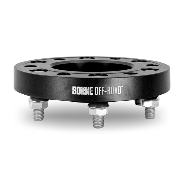 Mishimoto BNWS-001-250BK Borne Off-Road Wheel Spacers - 6x139.7 - 93.1 - 25mm - M12 - Black