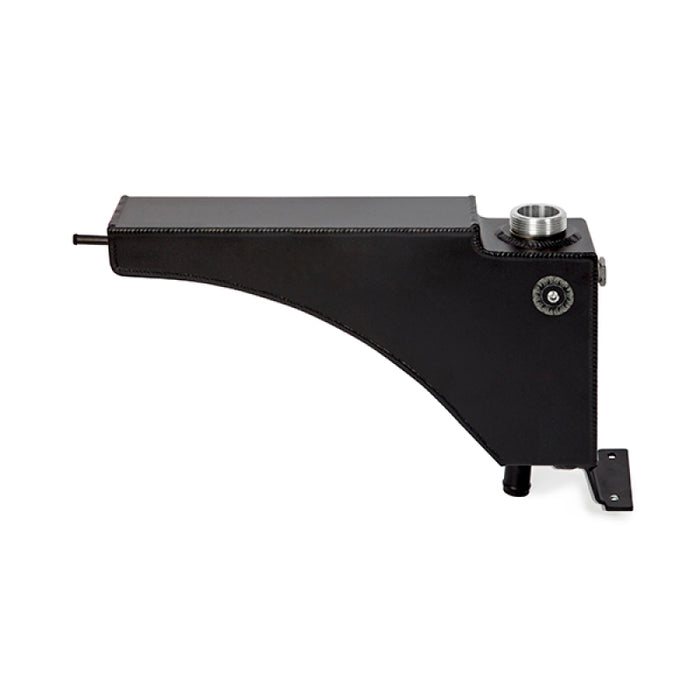 Mishimoto MMRT-F2D-99EMWBK 99-03 Ford 7.3L Powerstroke Aluminum Degas Tank - Micro-Wrinkle Black