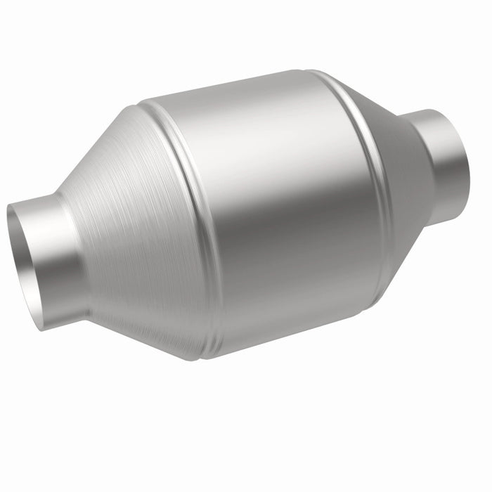 Magnaflow 51655 MagnaFlow Conv Univ 2.25in Inlet/Outlet Center/Center Round 3in Body L x 5in W x 8.75in Overall L