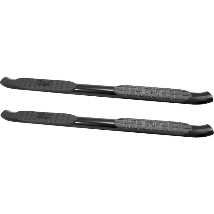 Westin 21-23715 2014-2018 Chevrolet/GMC Silverado Sierra 1500 Dbl Cab PRO TRAXX 4 Oval Nerf Step Bars - Black