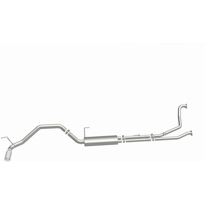 Magnaflow 19421 MagnaFlow CatBack 07-15 Nissan Titan V8 LGAS/LFLEX Single MF Polished Stainless Exhaust