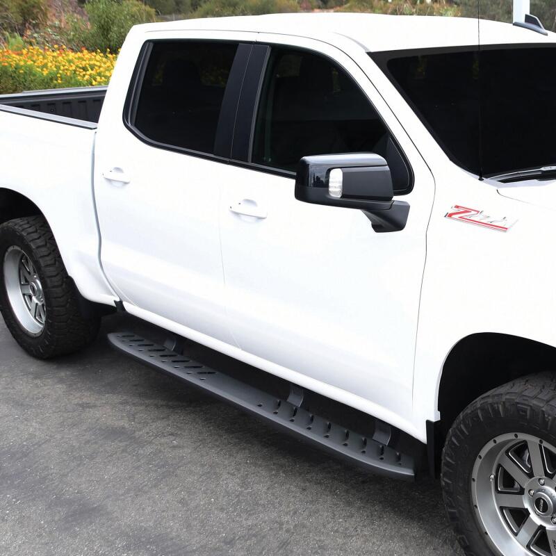 Westin 28-81275 2019 Chevrolet Silverado/Sierra 1500 Crew Cab Thrasher Running Boards - Textured Black