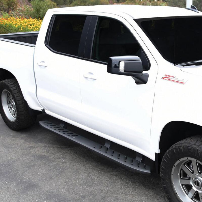 Westin 28-81275 2019 Chevrolet Silverado/Sierra 1500 Crew Cab Thrasher Running Boards - Textured Black