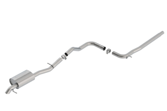 Borla 140763 2019 Volkswagen Jetta 1.4L 2.5in Pipe Dia 2.5in Tip Turn Down Pipe S Type Catback Exhaust