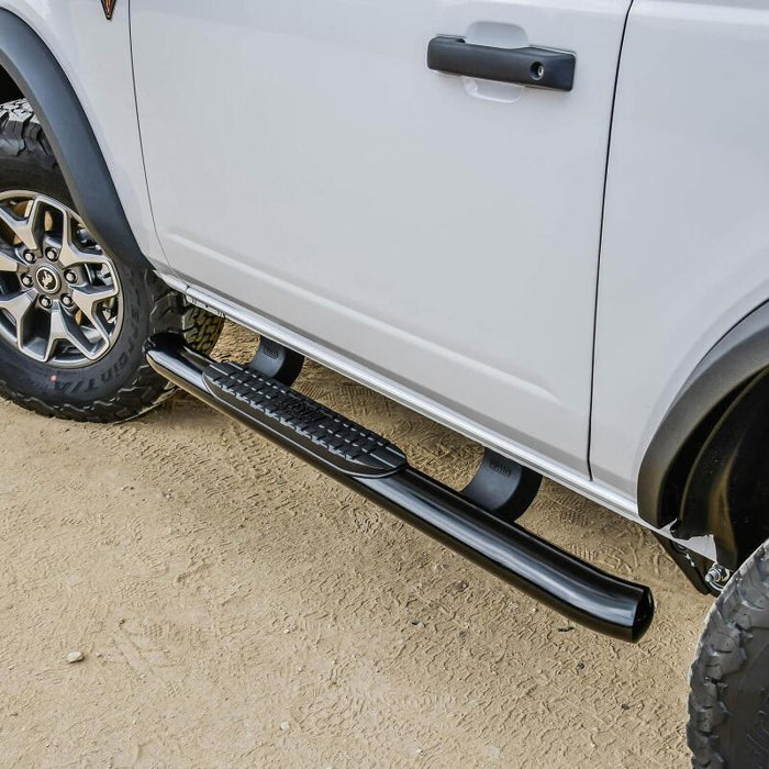 Westin 21-24185 21-22 Ford Bronco (2-Door) PRO TRAXX 4 Oval Nerf Step Bars - Textured Black