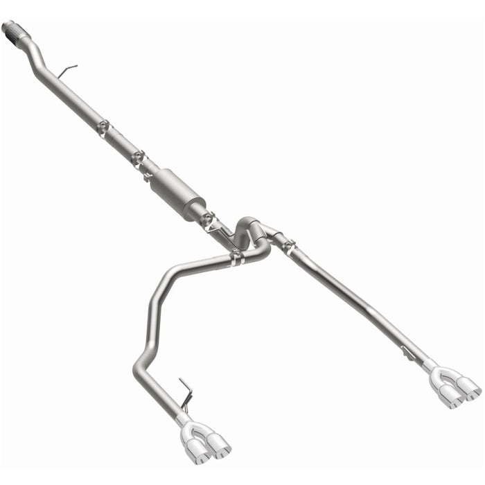 Magnaflow 19489 MagnaFlow 2019 Chevrolet Silverado 1500 Quad Exit Polished Stainless Cat-Back Exhaust