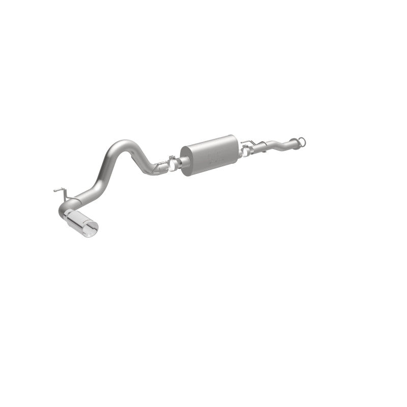 Magnaflow 19291 MagnaFlow Cat-Back 2016 Toyota Tacoma 3.5L V6 SS 3in Single Pass Side Exit Rear 4in Tip