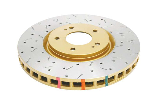 DBA DBA4418XS 03-05 Evo 8/9 Front Drilled & Slotted 4000 Series Rotor