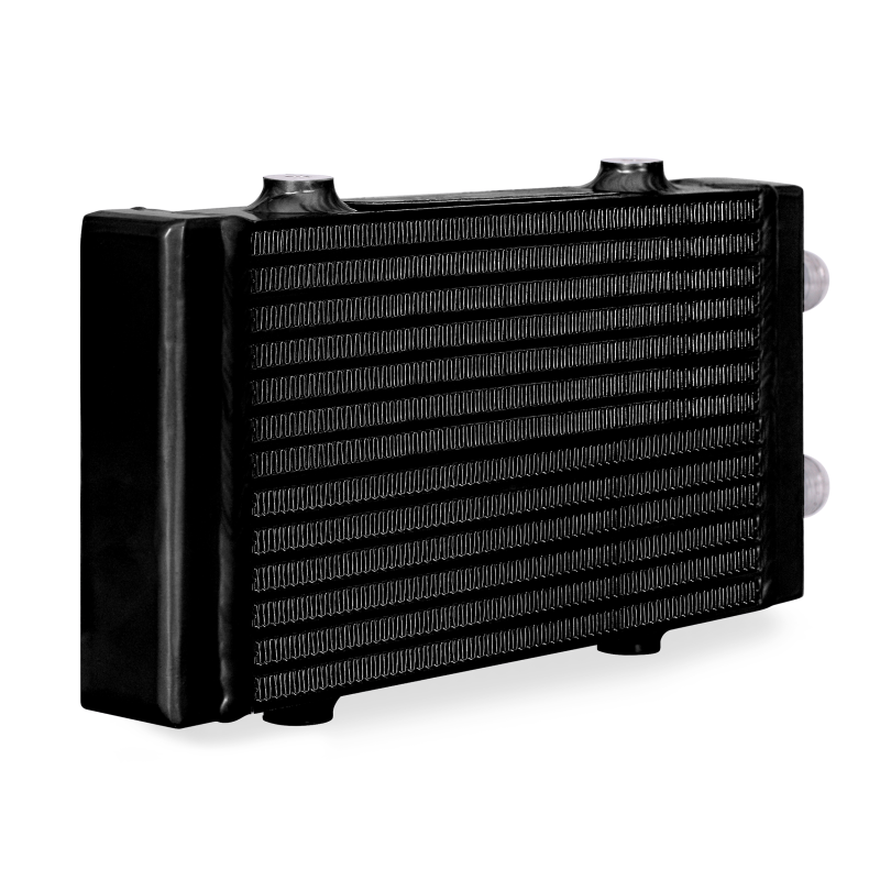 Mishimoto MMOC-DP-SBK Universal Small Bar and Plate Dual Pass Black Oil Cooler