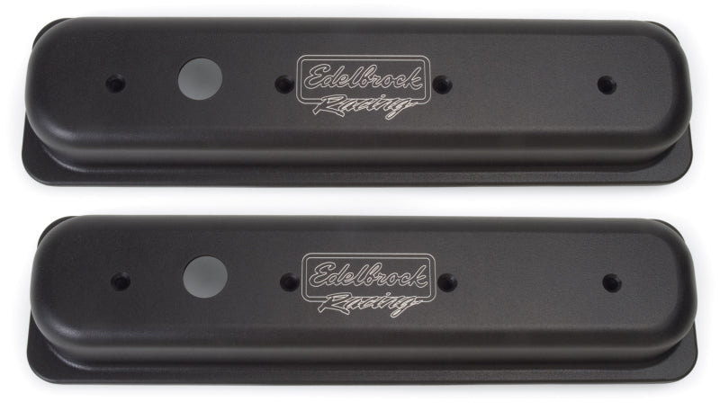Edelbrock EDE41723 SBC Center Bolt V/S V/C's - Short- Black