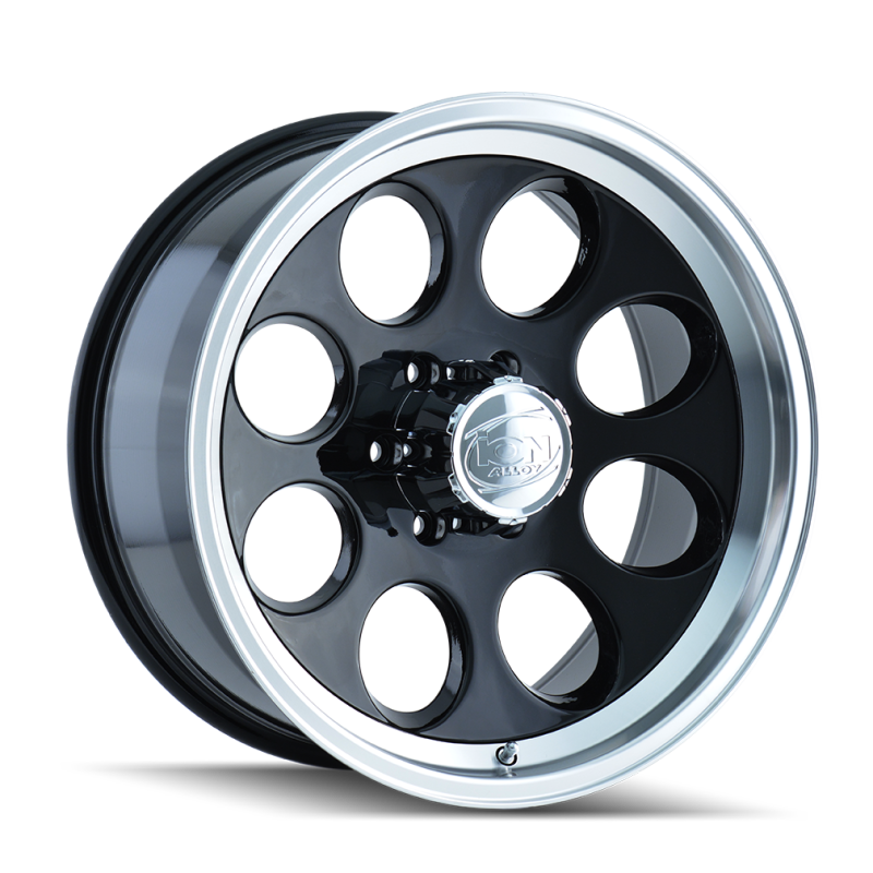 ION Wheels 171-7985B ION Type 171 17x9 / 5x139.7 BP / 0mm Offset / 108mm Hub Black/Machined Wheel