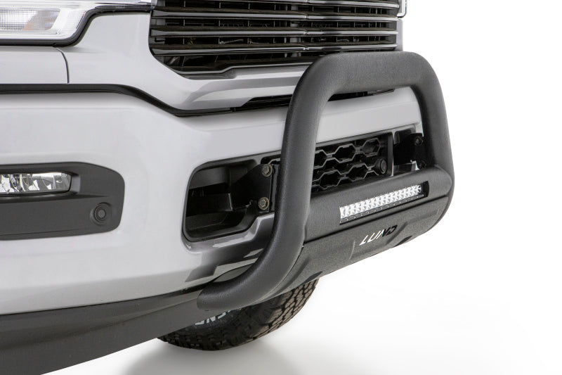 LUND 47121212 Lund 16-17 Nissan Titan XD Bull Bar w/Light & Wiring - Black