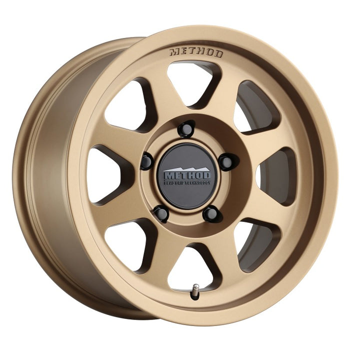 Method Wheels MR70177549930 Method MR701 17x7.5 +30mm Offset 5x108 63.4mm CB Method Bronze Wheel