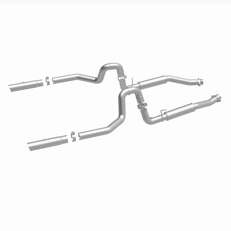 Magnaflow 16394 MagnaFlow 99-04 Mustang Mach 1 V8 4.6L Dual Split Rear Exit Stainless Cat-Back Performance Exhaust