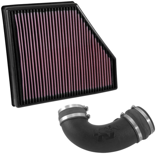 K&N Engineering 57-3092 K&N 16-19 Chevrolet Camaro V8-6.2L Performance Intake Kit
