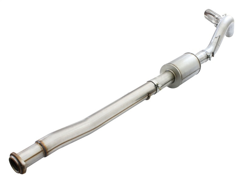 aFe 49-03069-P Atlas Exhausts 4in Cat-Back Aluminized Steel Exhaust 2015 Ford F-150 V6 3.5L (tt) Polished Tip