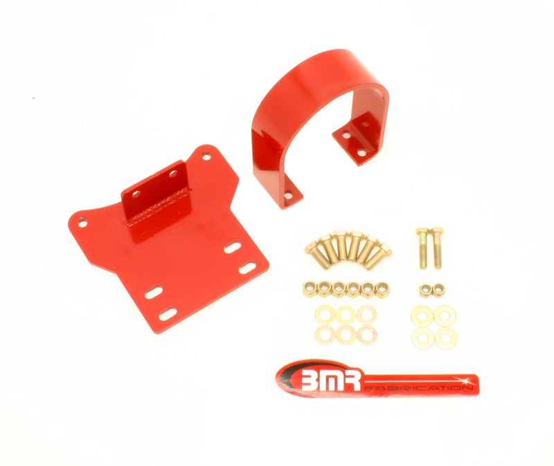 BMR Suspension DSL018R BMR 14-17 Chevy SS Auto Transmission Front Driveshaft Safety Loop - Red