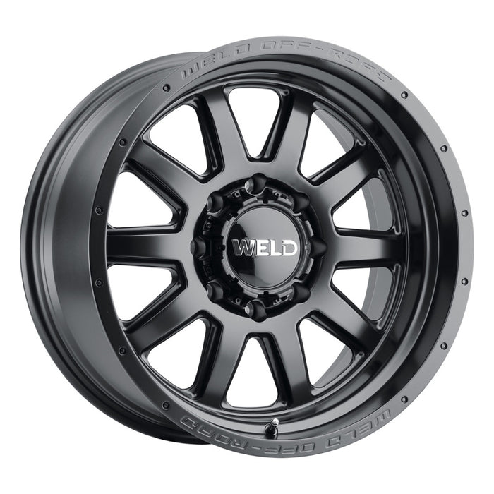 Weld W10109098500 Off-Road W101 20X9.0 Stealth 6X135 6X139.7 ET00 BS5.00 Satin Black 106.1