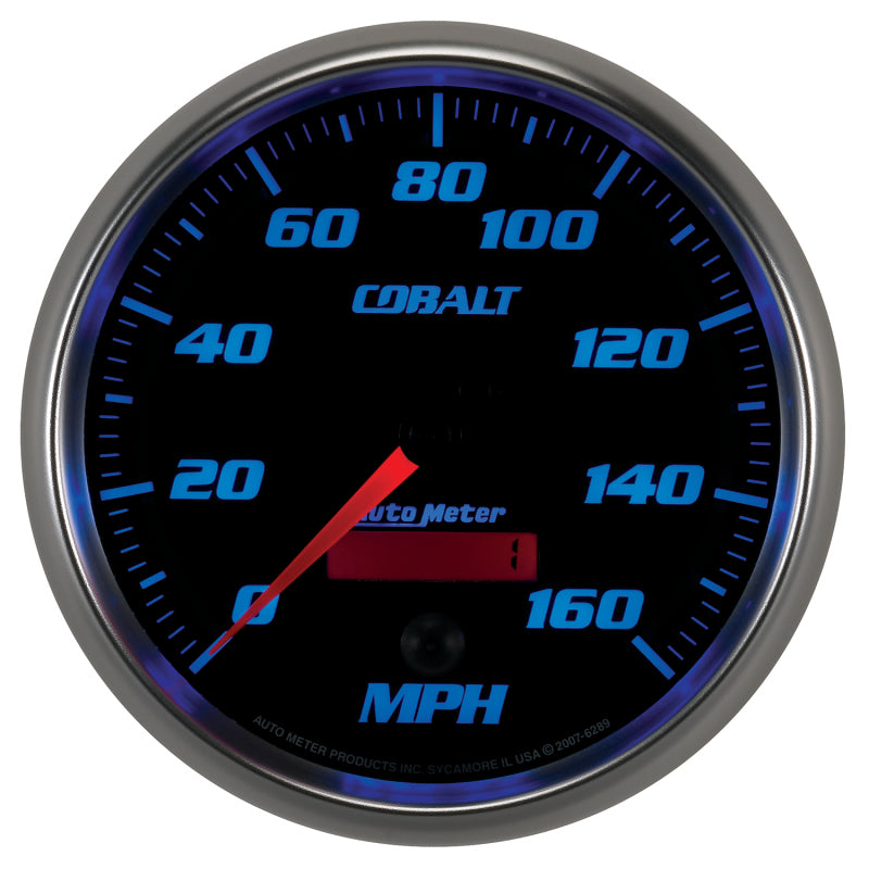 AutoMeter 6289 Autometer Cobalt 5in 160mph In-Dash Electronic Programmable Speedometer