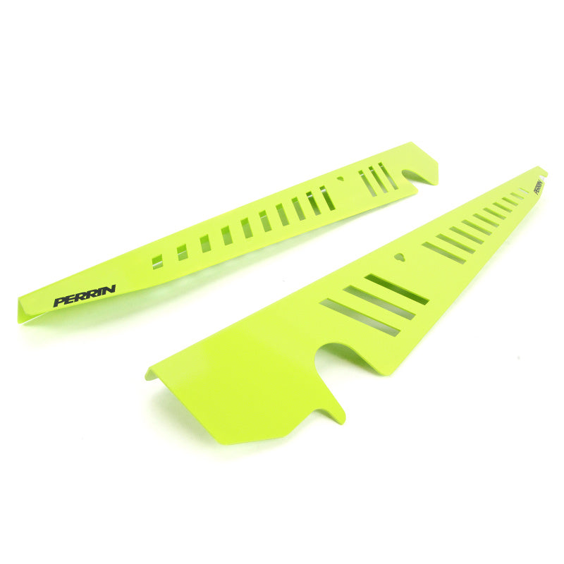 Perrin Performance PSP-ENG-550NY PERRIN 15-21 Subaru WRX/STI Fender Shroud Set - Neon Yellow