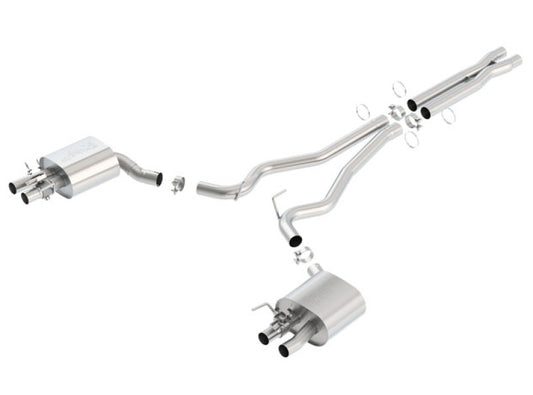 Borla 140684 15-16 Ford Mustang Shelby GT350 5.2L ATAK Cat Back Exhaust (Uses Factory Valence)