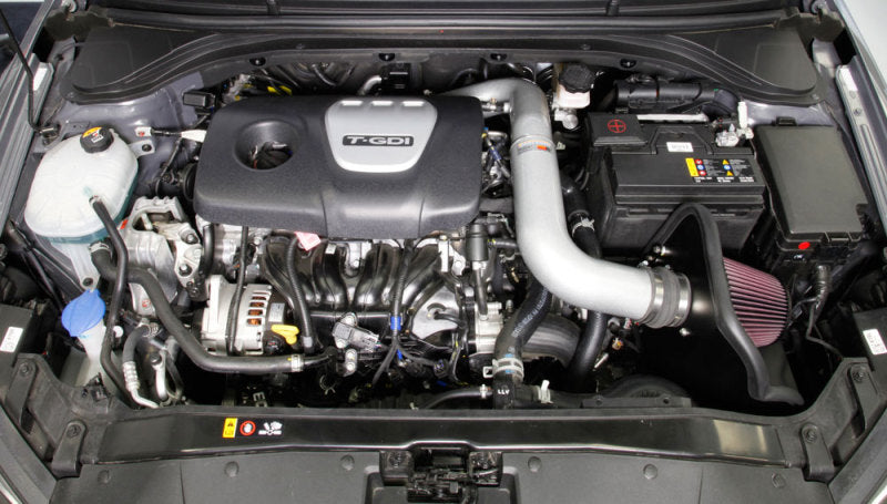 K&N Engineering 69-5317TS K&N 17-18 Hyundai Elantra L4-1.6L F/I Typhoon Performance Air Intake System