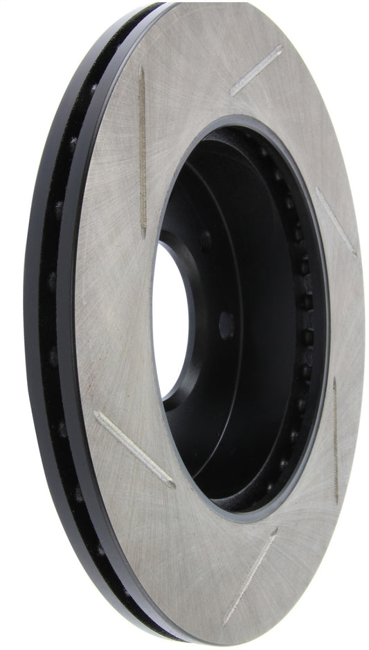 Stoptech 126.42040SL StopTech Power Slot Slotted 89-1/94 240SX w/o ABS / 2/94-6/96 240SX 4 Lug Front Left Rotor