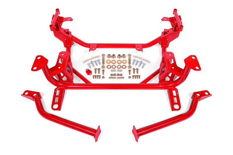 BMR Suspension KM760R BMR 15-20 Ford Mustang Street Version (DOM) K-Member - Red