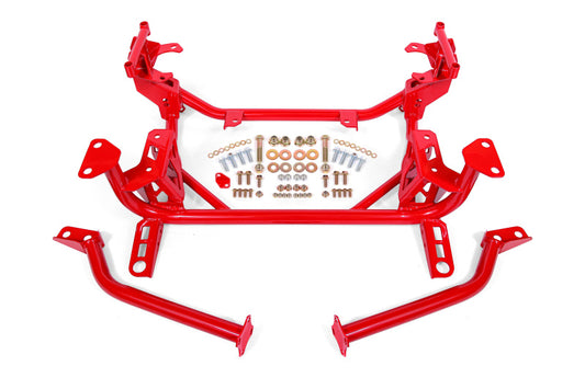 BMR Suspension KM760R BMR 15-20 Ford Mustang Street Version (DOM) K-Member - Red