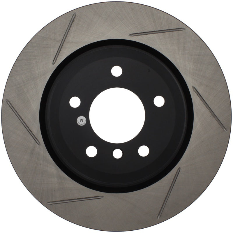 Stoptech 126.34080SL StopTech Power Slot 06 BMW 330 Series / 07-09 335 Series Rear Left Slotted Rotor