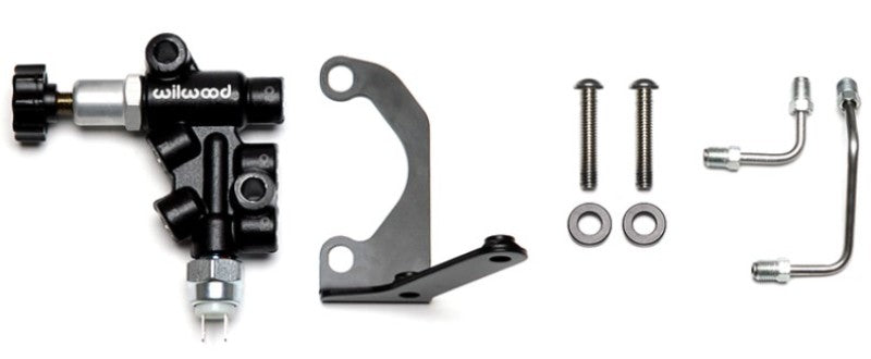 Wilwood 260-15048 Tandem Master Cylinder Mounting Bracket R/H Kit w/ Prop Valve