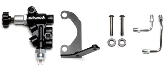 Wilwood 260-15048 Tandem Master Cylinder Mounting Bracket R/H Kit w/ Prop Valve