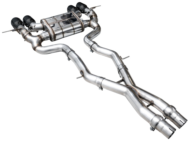 AWE Tuning 3025-43487 23-24 BMW G87 M2 SwitchPath Edition Exhaust - Diamond Black Tips