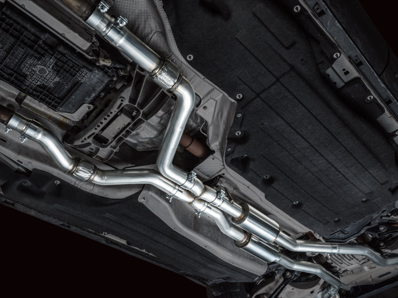 Awe Tuning Explorer ST Exhaust Dual Exh Quad Black Tips AWE3015-43625